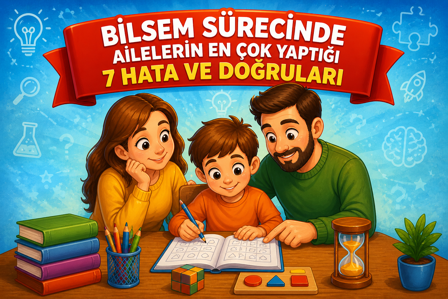 BİLSEM Sürecinde Ailelerin En Çok Yaptığı 7 Hata ve Doğruları