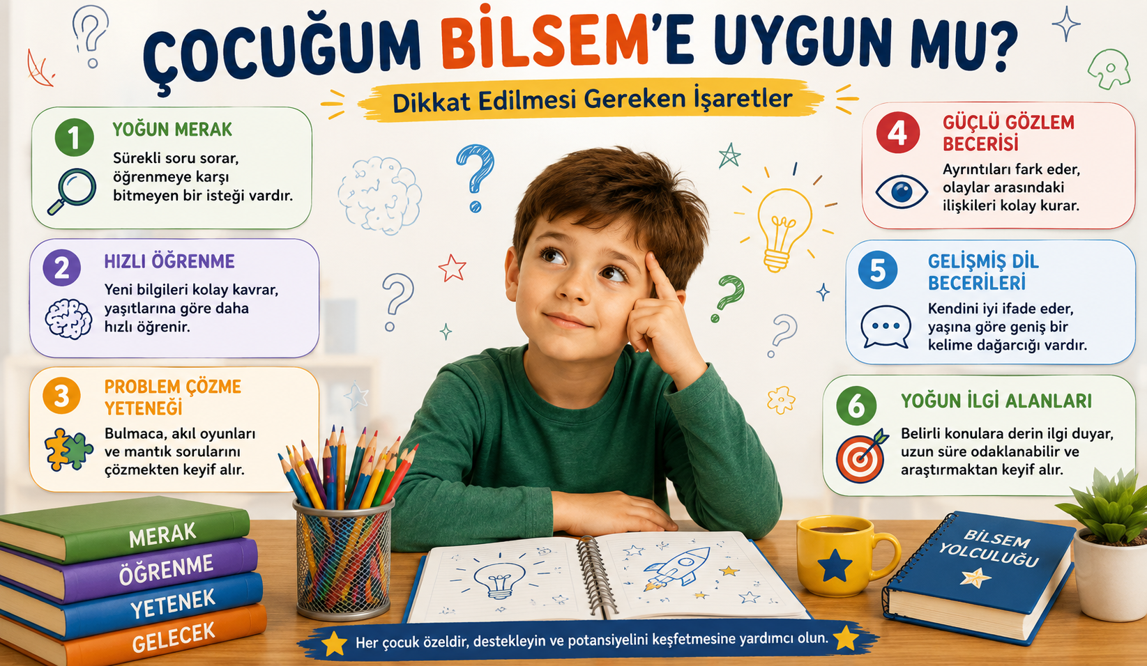 Çocuğum BİLSEM’e Uygun Mu? Dikkat Edilmesi Gereken İşaretler