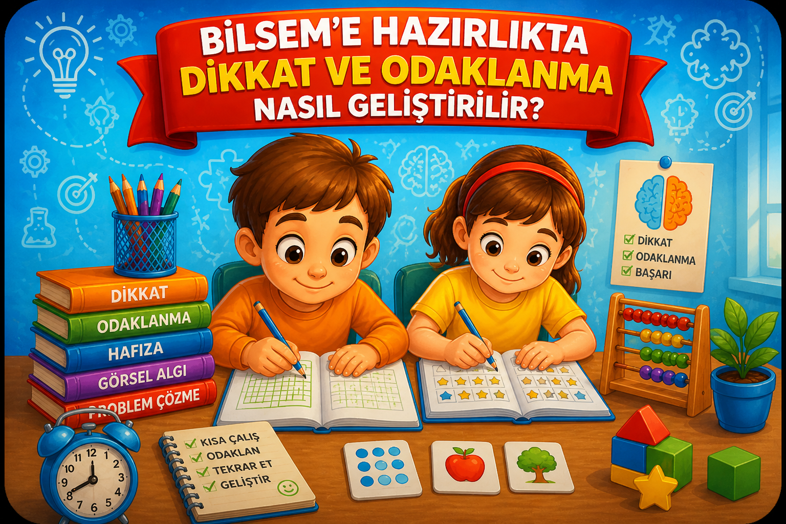 BİLSEM’e Hazırlıkta Dikkat ve Odaklanma Nasıl Geliştirilir?