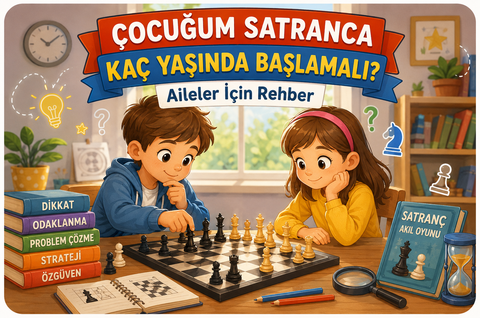 Çocuğum Satranca Kaç Yaşında Başlamalı? Aileler İçin Rehber