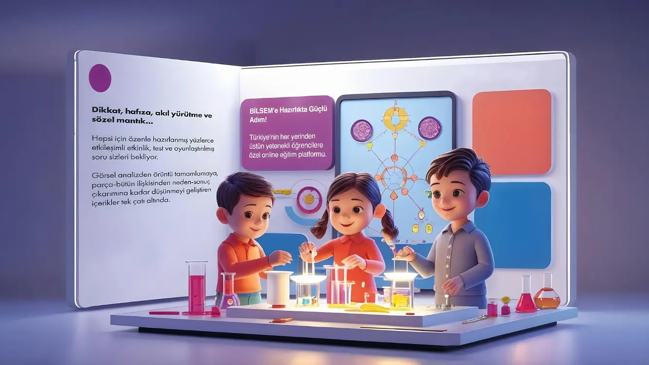 BİLSEM Hazırlık - Online Test ve Soru Çözme Platformu